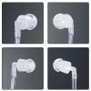 Sucrain 6 Pieces Cosplay Black Sunglasses with Earpiece Earplugs Ring Bearer for Halloween Costume view 4