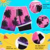 Boys Swim Trunks with Boxer Brief Liner Compression Swim Shorts Quick Dry Bathing Suit Swimwear 5-20 Years view 3