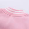 NICNZQI Kids Varsity Jacket Girls Bomber Jacket Baseball Jacket for Boys with Pocket Coat (Pink-Cat,10 Years,10 Years) view 4