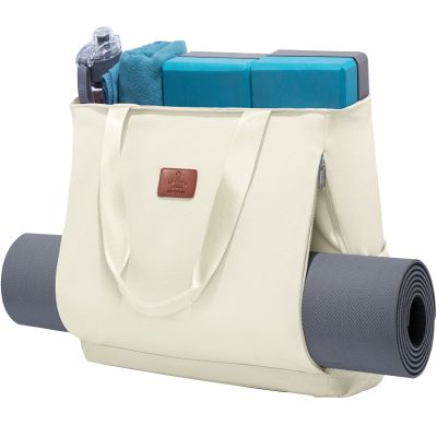 Heathyoga Multi-Functional Yoga Mat Carrier - Gym Bag for Women With Large Mat Pocket