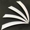 ZSHJGJR 50pcs 3" 4" 5 Shield Cut Archery Fletches Arrow Feathers Turkey Feather Right/Left Wing for DIY Hunting Arrows Accessories (Right Wing, White, 3 Inch) view 4
