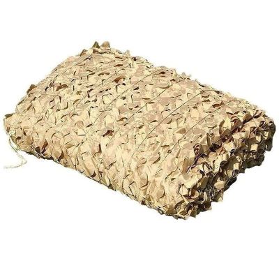 Military Camo Netting, Decoration Camoflauge Cover, Breathable Camouflage Net Beige 1.5m 2m 3m 4m 5m 6m Customizable Size (Size : 2X8m/6.6X26.2ft)