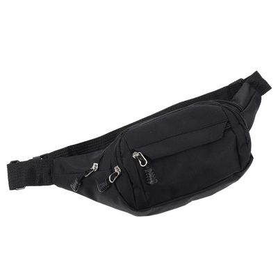BESPORTBLE Men's Oxford Sports Bag Lightweight Zipper Waist Bag Comfortable Single Shoulder Decorative Design