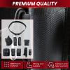 AMGSH 10 in 1 Duty Belt Law Enforcement Modular Equipment System Security Tactical Duty Utility Belt Pouches Black view 4