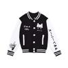 NICNZQI Kids Varsity Jacket Girls Bomber Jacket Baseball Jacket for Boys with Pocket Coat (Black-A,2T,2 Years) view 1