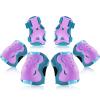 BOSONER Kids/Youth Knee Pad Elbow Pads Guards Protective Gear Set for Roller Skates Cycling BMX Bike Skateboard Inline Skatings Scooter Riding Sports view 1