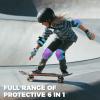 BOSONER Kids/Youth Knee Pad Elbow Pads Guards Protective Gear Set for Roller Skates Cycling BMX Bike Skateboard Inline Skatings Scooter Riding Sports view 2