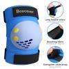 BOSONER Kids Knee Pads Set for 3-15 Year, Knee Elbow Pads and Wrist Guards for Boys/Girls, Child Protective Gear for Biking, Skating, Skateboarding, Roller Skating, Cycling, Scooter view 3