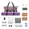 Heathyoga Multi-Functional Yoga Mat Carrier with Large Pocket, Gym Bag for Women view 3