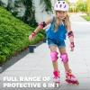 BOSONER Kids/Youth Knee Pad Elbow Pads Guards Protective Gear Set for Roller Skates Cycling BMX Bike Skateboard Inline Skatings Scooter Riding Sports view 2
