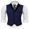 COOFANDY Men's Suit Vest Slim Fit Formal Business Dress Vest Casual Wedding Waistcoat view 1