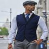 COOFANDY Men's Suit Vest Slim Fit Formal Business Dress Vest Casual Wedding Waistcoat view 4