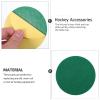 Veemoon 10pcs Hockey Flannel Hockey Accessories Green Pushers Pads Ice Pusher Mat Goal Handles Paddles Pads Puck Parts Air Polyester Chemical Fiber Game Table view 2