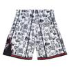 Mitchell & Ness NBA Doodle Swingman Shorts Toronto Raptors 1998 (XL) White view 2