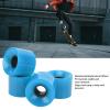 4PCS 60mm Skateboard Wheels,All Terrain Skateboard Wheels for Skateboard,Longboard(Blue) view 4
