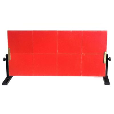 ZJMAMA Desktop Table Tennis Rebound Board, Angle Adjusted Ping Pong Return Board, Single Self-Study Training Baffle for Home/Gym/Community/Game Rooms, Onecolor