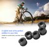 Chainring Bolts,Aluminum Alloy Single Chainring Bolts Ultra Light Chainring Bolts for Road Mountain Bike(Black) view 3