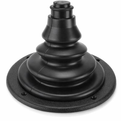 Yuecoom Marine Cable Bellows, Marine Steering Shift Cable Protective Bellows, Marine Firewall Rigging Harness Throttle Steering Cable Boot for Boat Yacht Ship (black)
