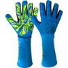 GloveGlu Dry SKINN Goalkeeper Gloves Size 11 Fluo Yellow/Cyan