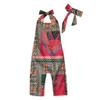 AnFeng Girls Summer Crew Neck Romper Long Romper Jumpsuit Sleeveless Stretchy Short Jumpsuit Elastic (Multicolor, 12-18 Months) view 3