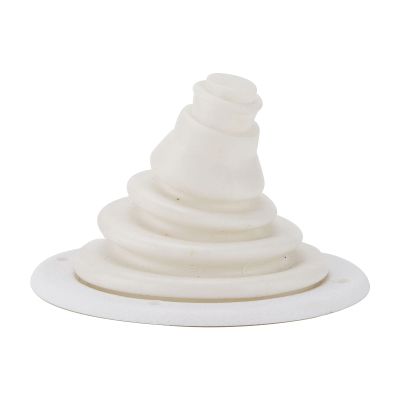 Cable Bellows, Marine Steering Shift Cable Protective Bellows, Rubber Plastic Rigging and Cable Boot for for Boat Yacht Ship, Marine Replacement Tool(white)