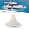 Cable Bellows, Marine Steering Shift Cable Protective Bellows, Rubber Plastic Rigging and Cable Boot for for Boat Yacht Ship, Marine Replacement Tool(white) view 4