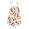 AnFeng Girls Ruffle Sleeve Jumpsuit Summer Outfits Clothes Trousers Clothes Outfits Casual Beach Short (Brown, 18-24 Months) view 1