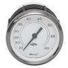 Faria Boat Speedometer Gauge SE9444A | 60 MPH Heritage Silver view 1