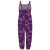 AnFeng Romper Cartoon Baby Toddler Outfits Pumpkin Kids Jumpsuit Girls Strap Halloween Girls Gifts for 18 (Purple, 4-5 Years) view 3