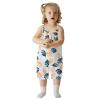 AnFeng Little Girls Ruffle Romper Summer Outfits Clothes Trousers Clothes Outfits Elastic Waisted Shorts (White, 4-5 Years) view 3