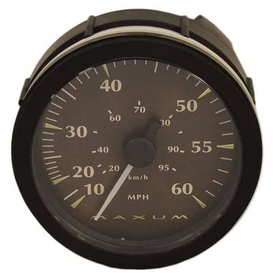Faria Boat Speedometer Gauge SE9591A | Maxum 4 1/4 Inch Black