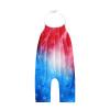 AnFeng Independence Girls Day Romper Kids Toddler Jumpsuit Harem Baby 4th-of-July Pants Girls Girls Romper (Red, 2-3 Years) view 2