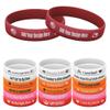 Harborway Custom Rubber Bracelets Personalized Silicone Wristbands with Your Own Text, 10 Pieces Customized Silicone Wirstbands for Party, Events, Gifts, Awareness, Activities view 1