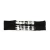 3 Pocket Adjustable Running Belt Waist Pack, Fanny Pack For Working Out With Sweat Resistant Backing, Holds All iPhone Models (Tie Dye/Black, Small/Medium) view 1