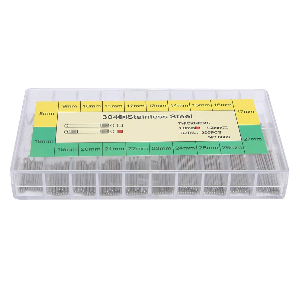 1.0mm Watch Band Pin Friction Bar,Thickness Watch Pin Friction Bar,Watch Bracelet Pin Friction Watch Repairing Accessories, 827mm Pin Friction Watch Band Bars Watch