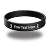 Harborway Custom Rubber Bracelets Personalized Silicone Wristbands with Your Own Text, 10 Pieces Customized Silicone Wirstbands for Party, Events, Gifts, Awareness, Activities view 4