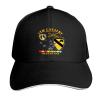 7th Cavalry Air Cav 1st Cav Division Vietnam Veteran Unisex Baseball Cap Sandwich Cap Plain Dad Cap Adjustable Cap Black view 1