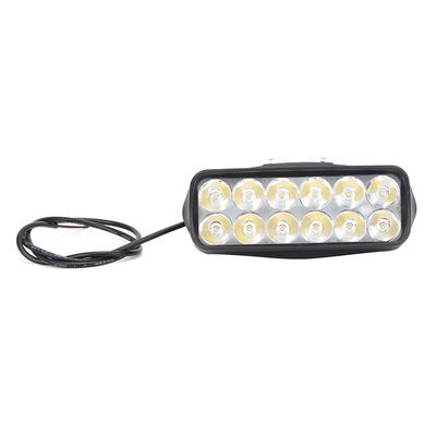 Dilwe Electro Tricycle Conversion LED Light, Universal High Brightness 12V-80V Electric Motorcycle LED Light Headlights for Motorcycle, Electric Bike, Tricycle Lights & Reflectors