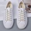 2 Pair Elastic No Tie Shoe Laces Tieless Shoelaces for Sneakers Shoes, One Size Fits All for Kids and Adults Beige 47" view 2