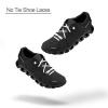 2 Pair Elastic No Tie Shoe Laces Tieless Shoelaces for Sneakers Shoes, One Size Fits All for Kids and Adults Beige 47" view 4