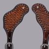 BAR H EQUINE Leather Spurs Straps for Adults Western Womens Spur Horse Riding Barrel Racing Show and Rodeo Strap Adult Women view 2