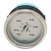 Faria Boat Speedometer Gauge SE9985A | Kronos Silver 50 MPH 3 1/4 Inch view 1