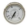 Faria Boat Speedometer Gauge SE9901A | Newport Silver 4 1/4 Inch view 1