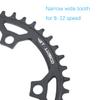 DJC Bike Chainring 110BCD Round Road Bike Chainring Narrow Wide Tooth 5 Arms Aluminum Lightweight for Force Red Rival s350 s900 36 38 40 42 44 46 48 50 52 (48T) view 3