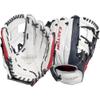 Easton | TOURNAMENT ELITE Baseball Glove | 11.5" | I-Web | Right Hand Throw | White/Navy/Red view 1