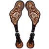 BAR H EQUINE Leather Spurs Straps for Adults Western Womens Spur Horse Riding Barrel Racing Show and Rodeo Strap Adult Women view 1