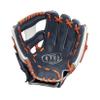 Easton | FUTURE ELITE Baseball Glove | 11" | I-Web | Right Hand Throw | Navy/Orange view 2