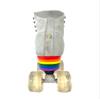 A American Athletic Roller Skate- All ONE Quad Roller Skate, Womens Size 5/ Mens 4, Tan view 4