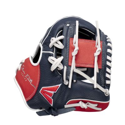 Easton | FUTURE ELITE Baseball Glove | 11" | I-Web | Right Hand Throw | Navy/Red
