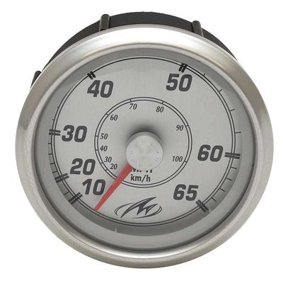 Faria Boat Speedometer Gauge SE9830A | Monterey 3 1/4 Inch Silver